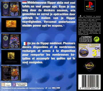 Pinball Power (EU) box cover back